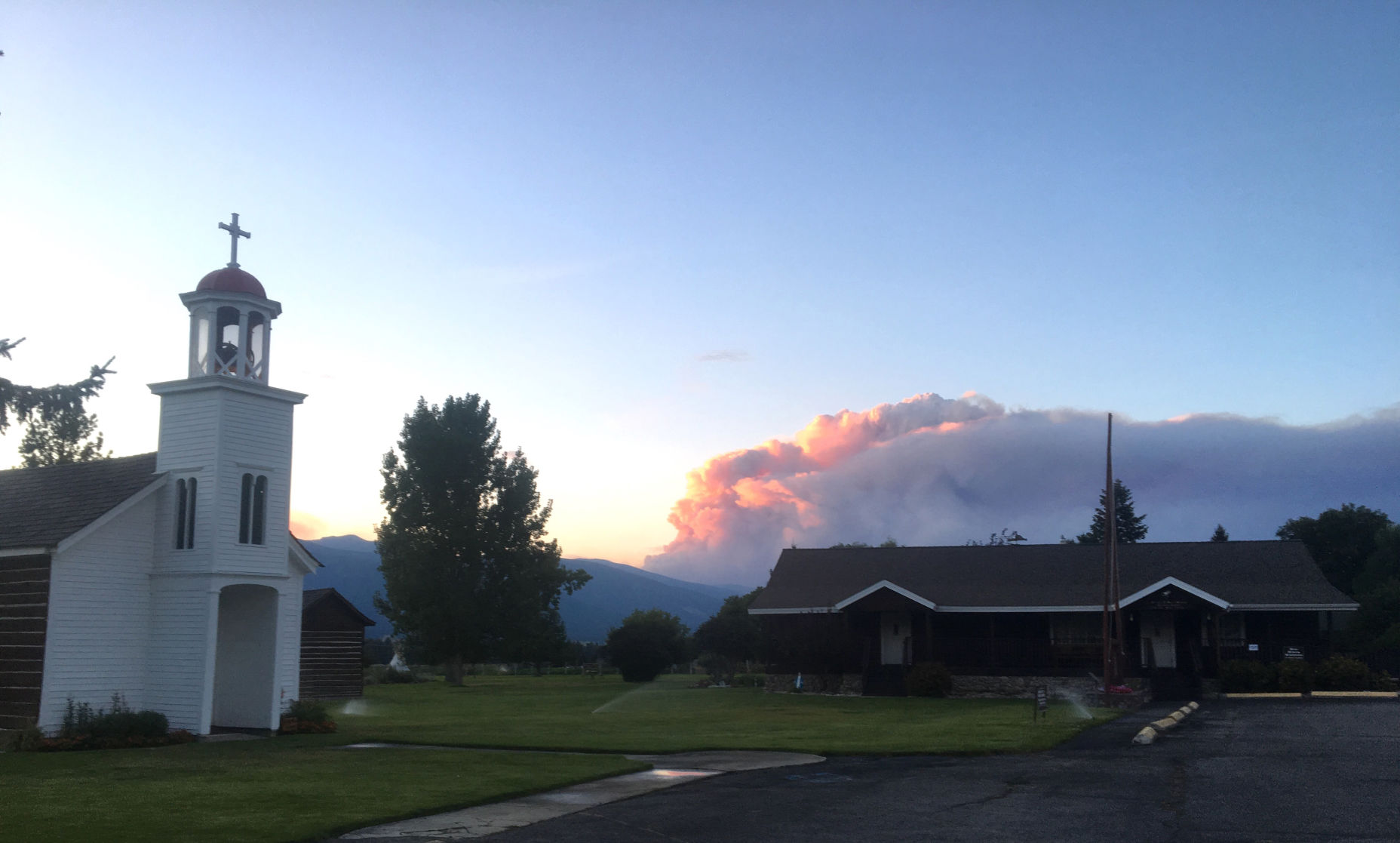 Lolo peak plume